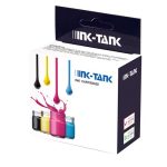 Compatible INKTANK GI-190C TINTA CANON CYAN 70ML G-1100 2100 2110 3100 3110 4100
