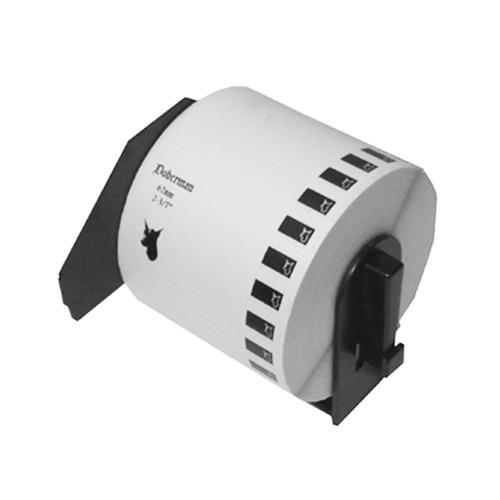 52171.jpg DK2205 CINTA BROTHER 62MM 30.48MTS BLANCO QL800/810W/820NBW/1060N - Imagen 1