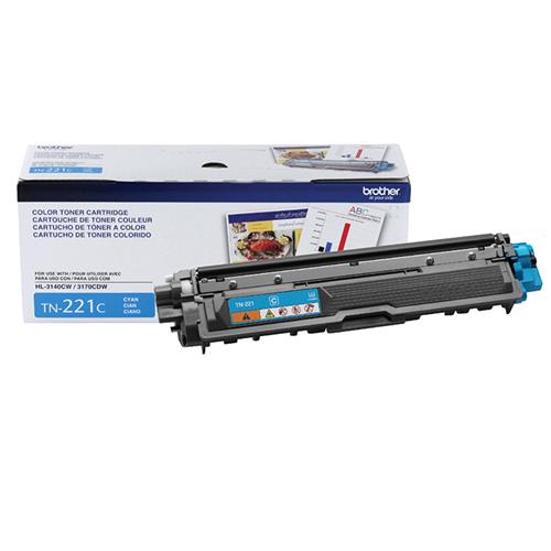 56685.jpg TN221C TONER BROTHER CYAN HL3140 3170 DCP9020 9130 9330 9331 1400 PAG - Imagen 1