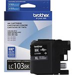 LC103BK CARTRIDGE BROTHER BLACK 600PAG MFC- J4510-4410-4610DW