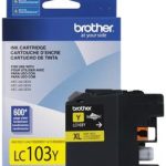 LC103Y CARTRIDGE BROTHER YELLOW  600PAG MFC-J4510-4410-4610DW