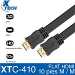 XTC-410 - XTECH CABLE HDMi MACHO/MACHO 3MTS/PLANO MONITOR/TV/PROYECTOR