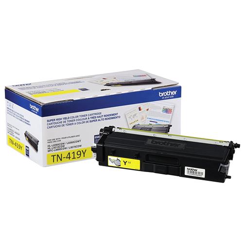 84547.jpg TN419Y TONER BROTHER YELLOW L8360CDW MFC L8900CDW 9000 PAG - Imagen 1