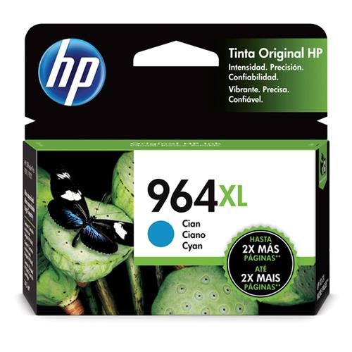 96101.jpg 3JA54AL CARTRIDGE HP 964XL CYAN 1600PAG OFFICEJET 9010 9016 9018 9020 - Imagen 1